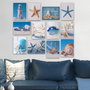 Wallity Set de 12 Cuadros Decorativos de MDF Multicolor
